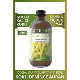 Auran 100 ml Ylang Ylang Esansiyel Uçucu Koku Yağı Buhurdanlık Yağı Difüzör Esansı