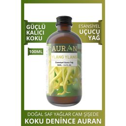 Auran 100 ml Ylang Ylang Esansiyel Uçucu Koku Yağı Buhurdanlık Yağı Difüzör Esansı