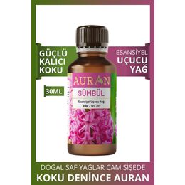 Auran 30 ml Sümbül Esansiyel Uçucu Yağ Buhurdanlık Yağ Difüzör Esansı Aromaterapi Ortam Küre Koku Yağı