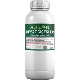 Auran 500 ml Beyaz Çiçekler Esansiyel Uçucu Yağ Esans Koku Yağı Oda Kokusu