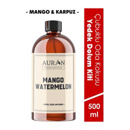 Auran 500 ml Mango Watermelon Yedek Çubuklu Oda ve Ortam Kokusu