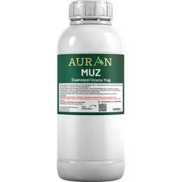 Auran 500 ml Muz Esansiyel Uçucu Yağ Esans Koku Yağı Oda Kokusu