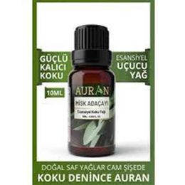 Auran Misk Adaçayı 10 ml Esansiyel Uçucu Koku Yağı Buhurdanlık Yağı