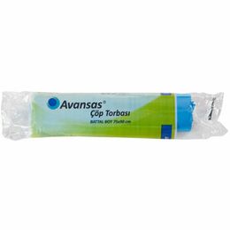 Avansas Battal Boy 75x90 cm Mavi 10'lu Paket Çöp Torbası