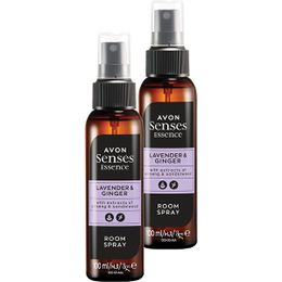 Avon 2x100 ml Senses Essence Lavender & Ginger Kokulu Oda Spreyi