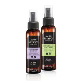 Avon Senses Essence 2x100 ml Limon Otu ve Hindistan Cevizi Kokulu Oda Spreyi