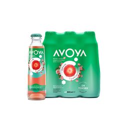 Avoya 200 ml Meyveli Çilek & Gül Maden Suyu