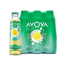 Avoya 200 ml Meyveli Limon & Limon Çiçeği Maden Suyu