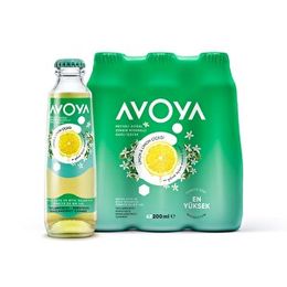 Avoya 200 ml Meyveli Limon & Limon Çiçeği Maden Suyu