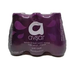 Avşar Karadut&Frank Üzüm Aromalı 200 ml Soda