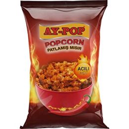 Ay-Pop 65 gr Acılı Patlamış Mısır