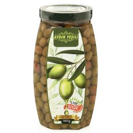 Aydın Yeşili 3 lt Doğal Salamura Yeşil Çizik Zeytin