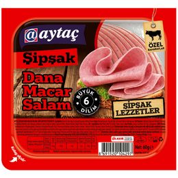 Aytaç 60 gr Macar Dilimli Şipşak Salam