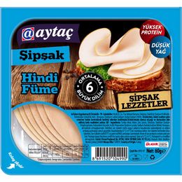 Aytaç 60 gr Şipşak Hindi Füme