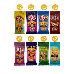 B5 Çerez 16'lı Hepsi Bir Arada 550 gr Karışık Kuruyemiş