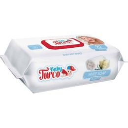 Baby Turco 24x90'lı Beyaz Sabun Kokulu Islak Havlu