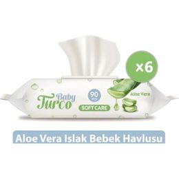Baby Turco 6x90'lı Aloe Vera Islak Mendil