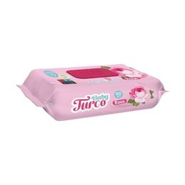 Baby Turco 90 Yaprak Gül Islak Havlu Mendil