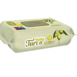 Baby Turco 90'lı Zeytinyağlı Islak Mendil