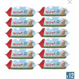 Baby Turco Klasik 12x90 Yaprak Islak Havlu Mendil