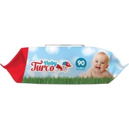Baby Turco Klasik 24x90 Yaprak Islak Havlu Mendil