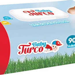 Baby Turco Klasik 90 Yaprak Islak Havlu Mendil