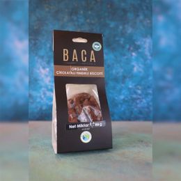 Baca Organik 55 gr Organik Çikolatalı Fındıklı Biscotti