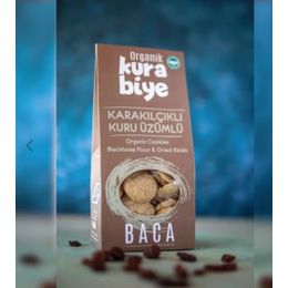 Baca Organik 55 gr Organik Karakılçıklı Üzümlü Kurabiye