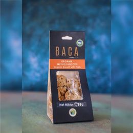 Baca Organik 55 gr Organik Meyveli Biscotti