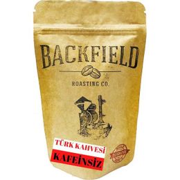 Backfield Roasting Co. 1 kg Kafeinsiz Türk Kahvesi