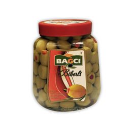 Bağcı 700 gr Yeşil Biberli Zeytin