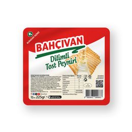 Bahçıvan 225 gr Tam Yağlı Taze Dilimli Tost Peyniri