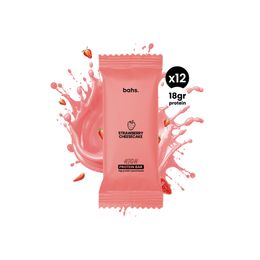 Bahs 12'li 60 gr Strawberry Cheesecake Yüksek Protein Bar