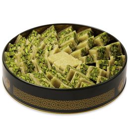 Baklawati 400 gr Soğuk Tepsi Kadayıflı Fıstıklı Belluriye Baklava