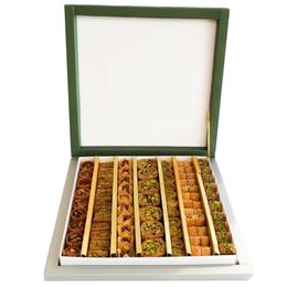 Baklawati 800 gr Karışık Fıstık ve Kajulu Tatlı Kutusu