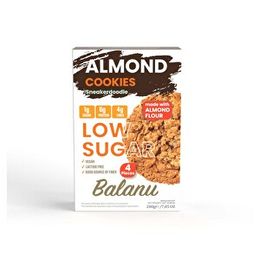 Balanu 200 gr Düşük Şekerli Tarçın Badem Kurabiye