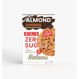 Balanu 200 gr Hindistan Cevizli ve Kakaolu Bademli Kurabiye