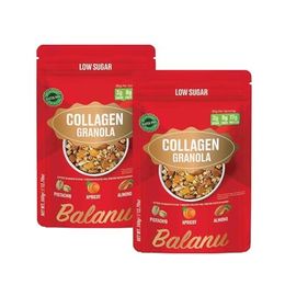 Balanu 360 gr Düşük Şekerli Antep Fıstığı Kayısı Badem Kolajen Granola