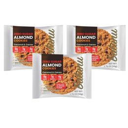 Balanu 50 gr Damla Çikolatalı Şekersiz Badem Unu Kurabiyesi