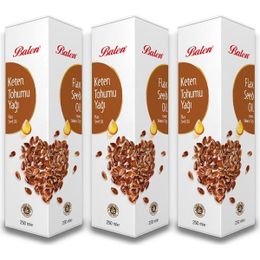 Balen 3x250 ml Keten Tohumu Yağı