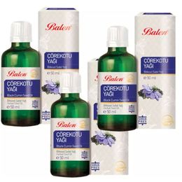 Balen 3x50 ml Çörekotu Yağı