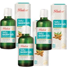 Balen 3x50 ml Tatlı Badem Yağı