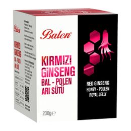 Balen Bal Polen Ginseng Arı Sütü 230 gr Karışımı Macunu