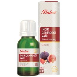 Balen Soğuk Pres 3x20 ml İncir Çekirdeği Yağı