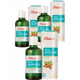 Balen Tatlı 3x50 ml Soğuk Pres Badem Yağı