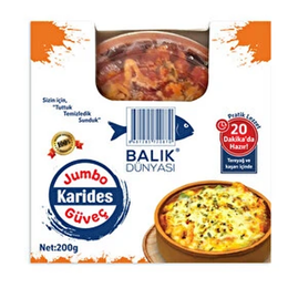 Balık Dünyası 200 gr Güveç Jumbo Karides