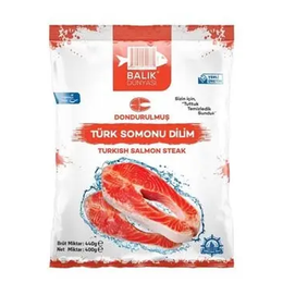 Balık Dünyası 440 gr Dondurulmuş Dilim Somon