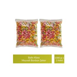 Balin 1000 gr Poşet Klass Meyveli Bonbon Şeker