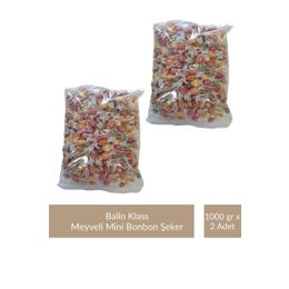 Balin 1000 gr Poşet Klass Meyveli Bonbon Şeker