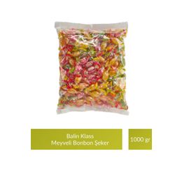 Balin 1000 gr Poşet Klass Meyveli Bonbon Şeker